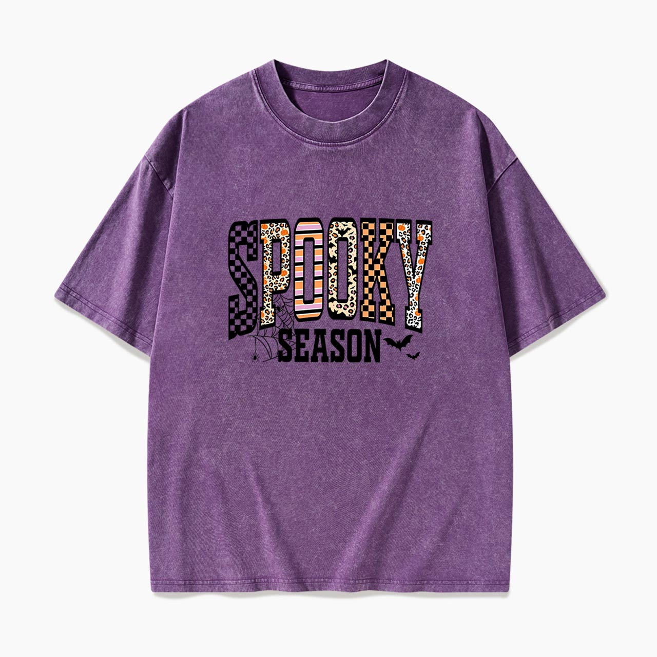 Spooky Season Halloween Washed Tees