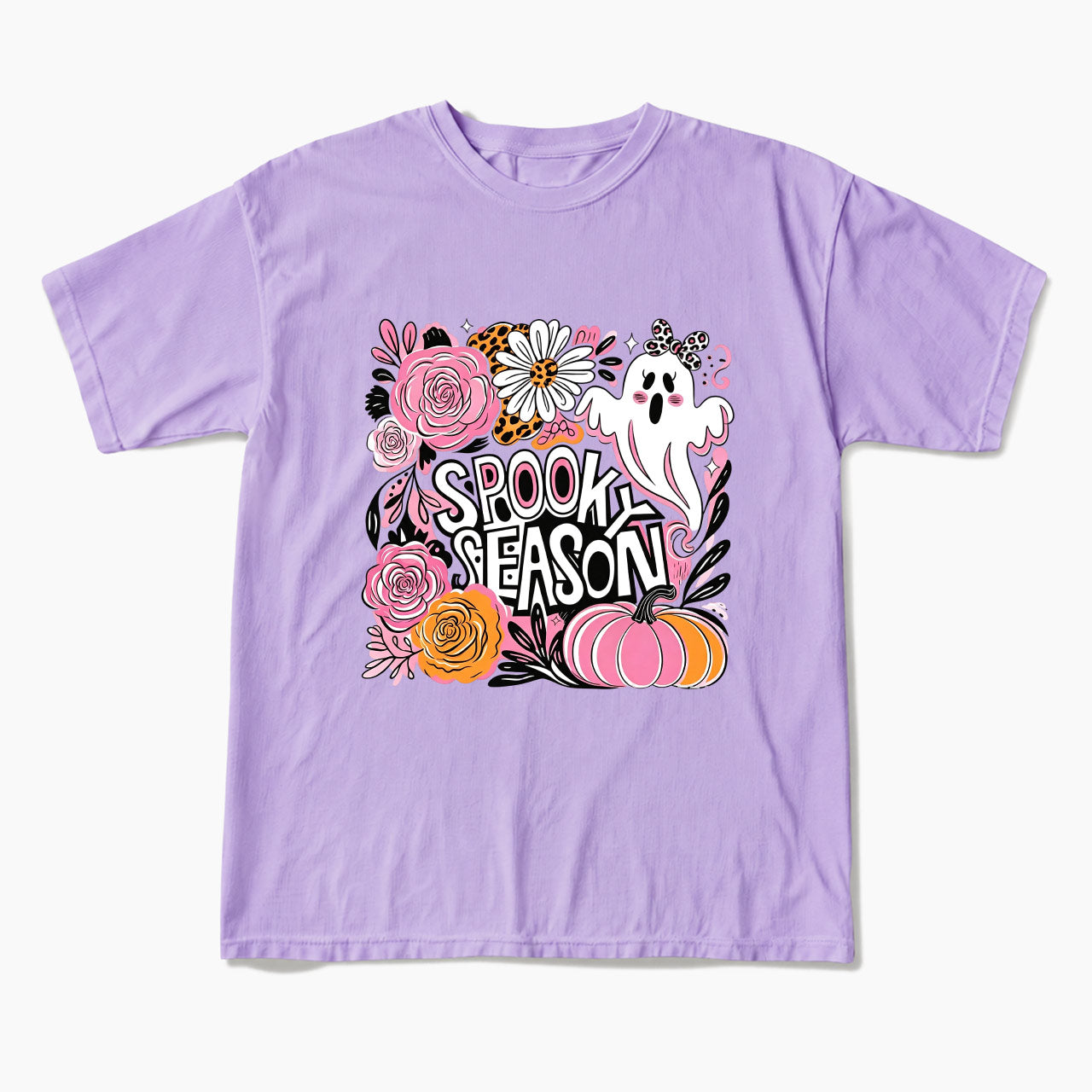 Pastel Ghost Spooky Season Halloween T Shirts