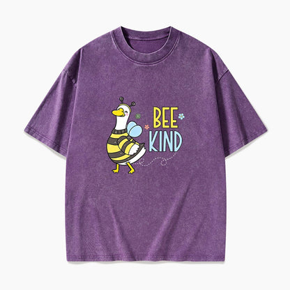 Bee Kind Goose Washed Tees