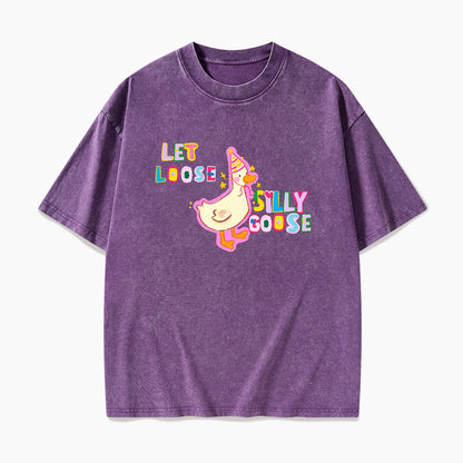 Let Loose Silly Goose Washed Tees