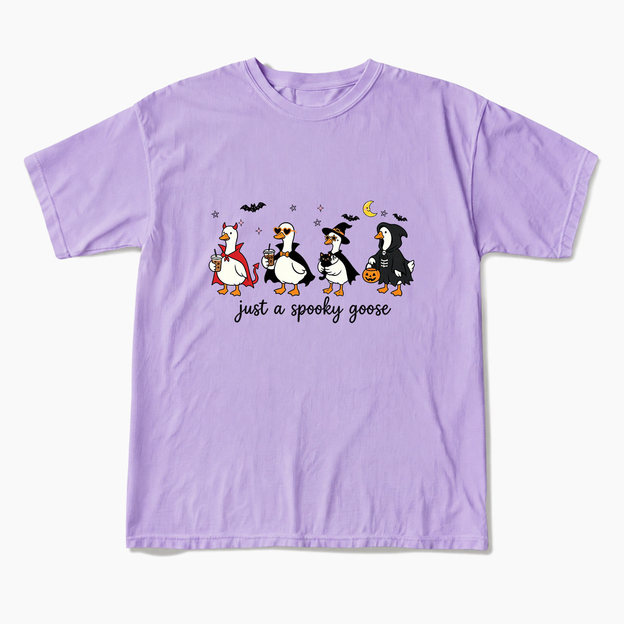 Just a Spooky Goose Halloween T Shirts