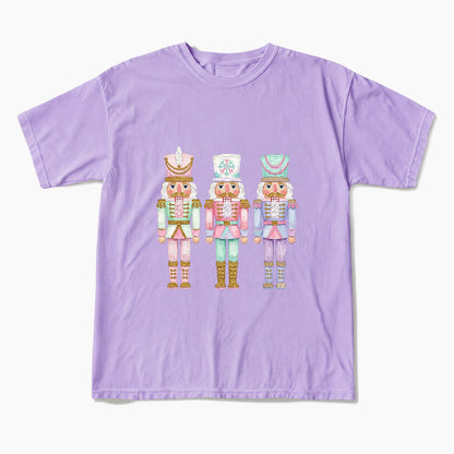 Pastel Soldier Christmas T Shirts