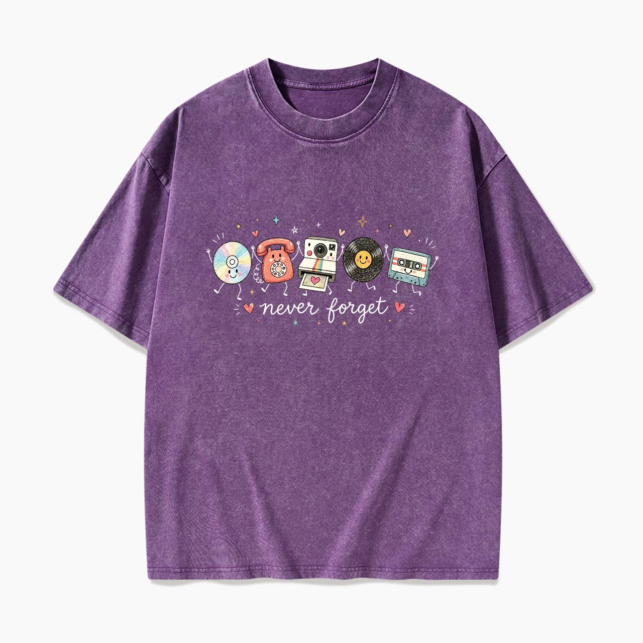 Never Forget Washed Tees