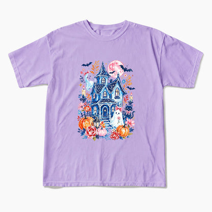 Haunted House Halloween T Shirts