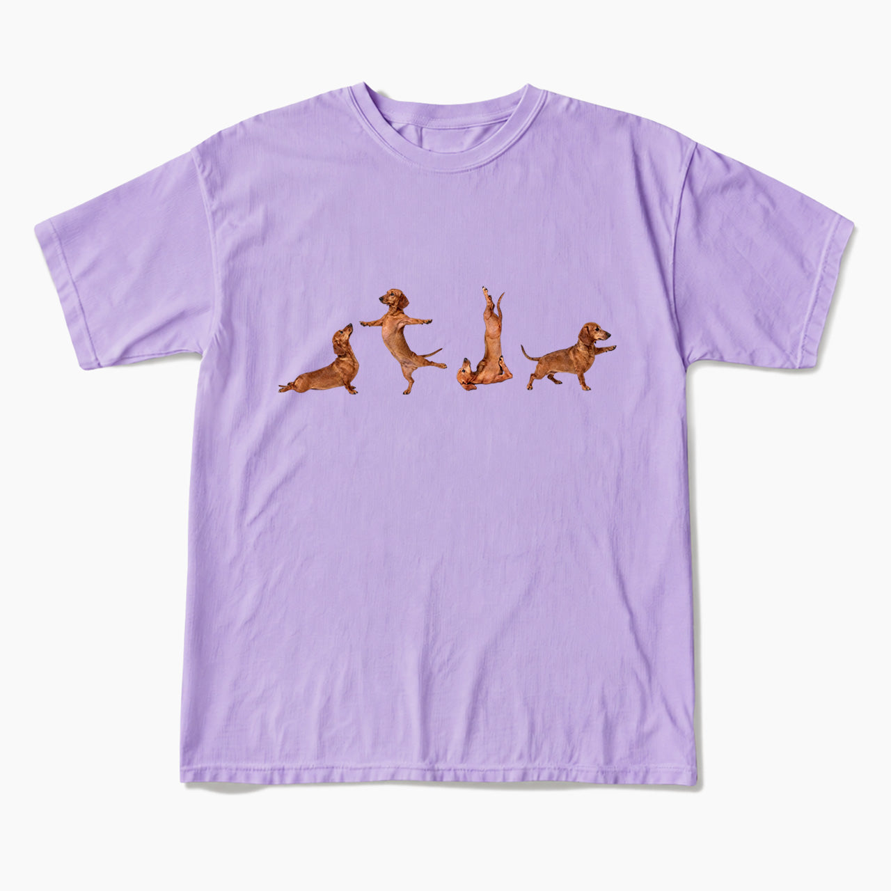 Yoga Dachshunds T Shirts