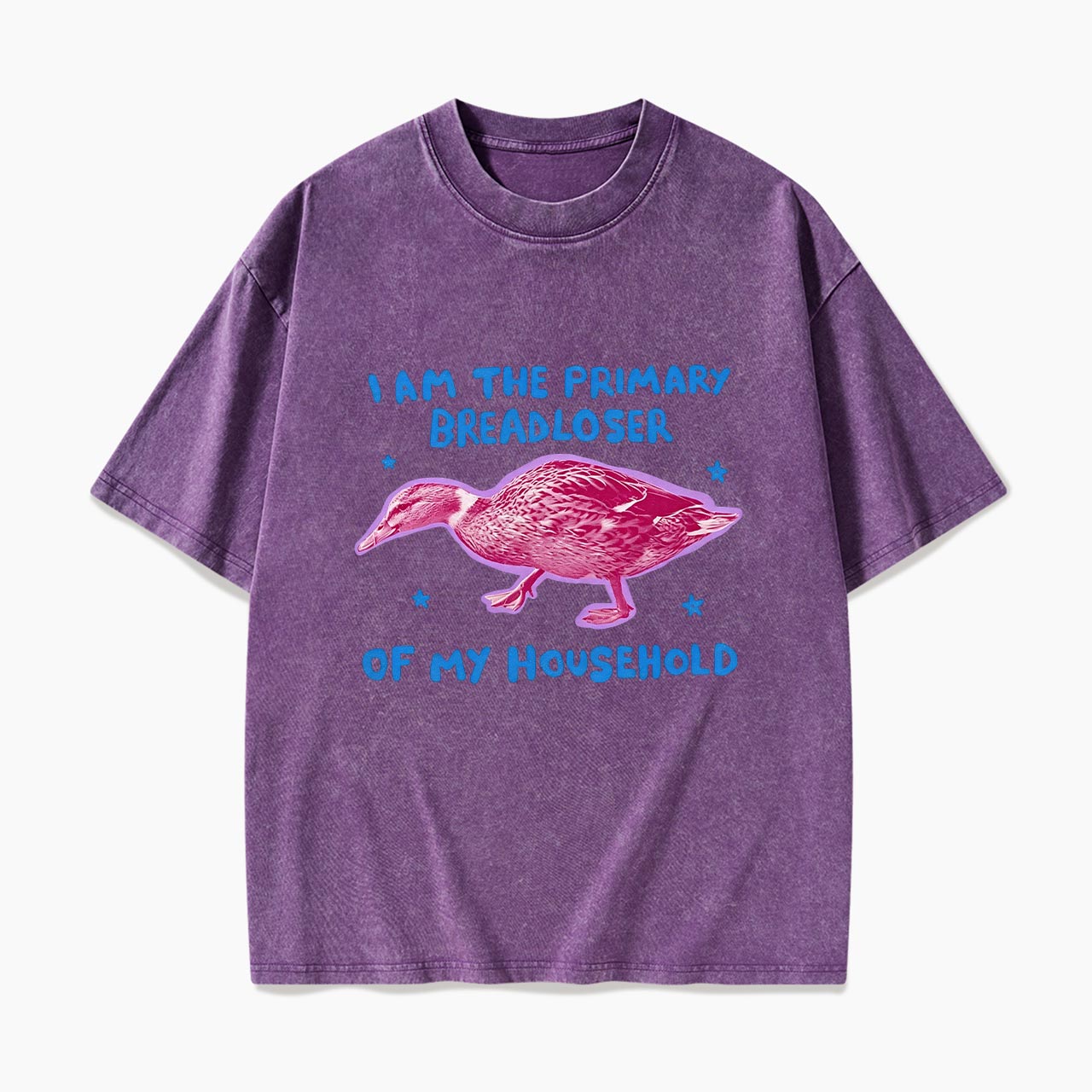 I am the Primary Breadloser of my Household Washed Tees