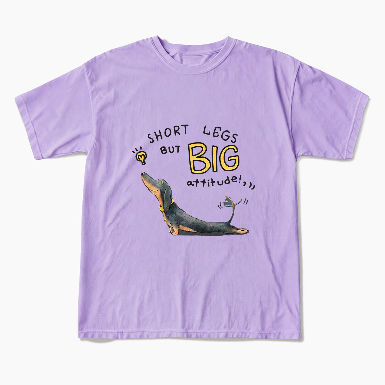 Short Legs But Big Attitude Wiener Dog T Shirts