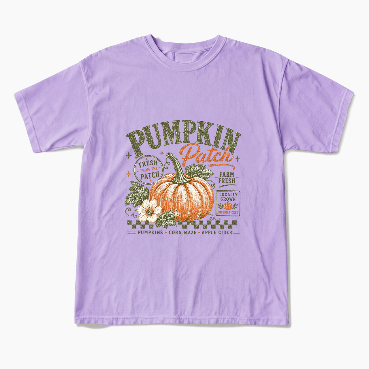 Retro Pumpkin Patch Halloween T Shirts