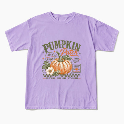 Retro Pumpkin Patch Halloween T Shirts