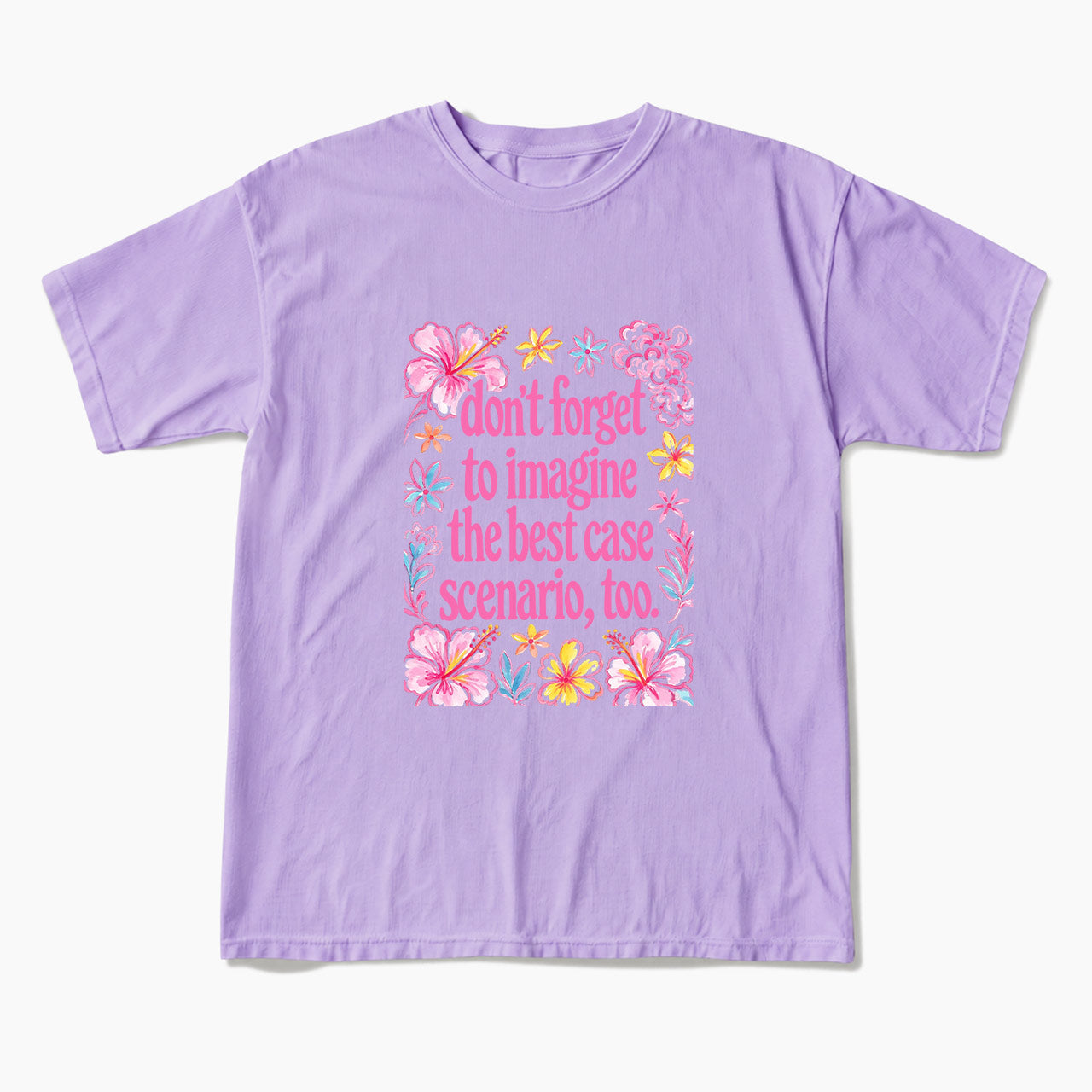 Do Not Forget to Imagine the Best Case Scenario too T Shirts