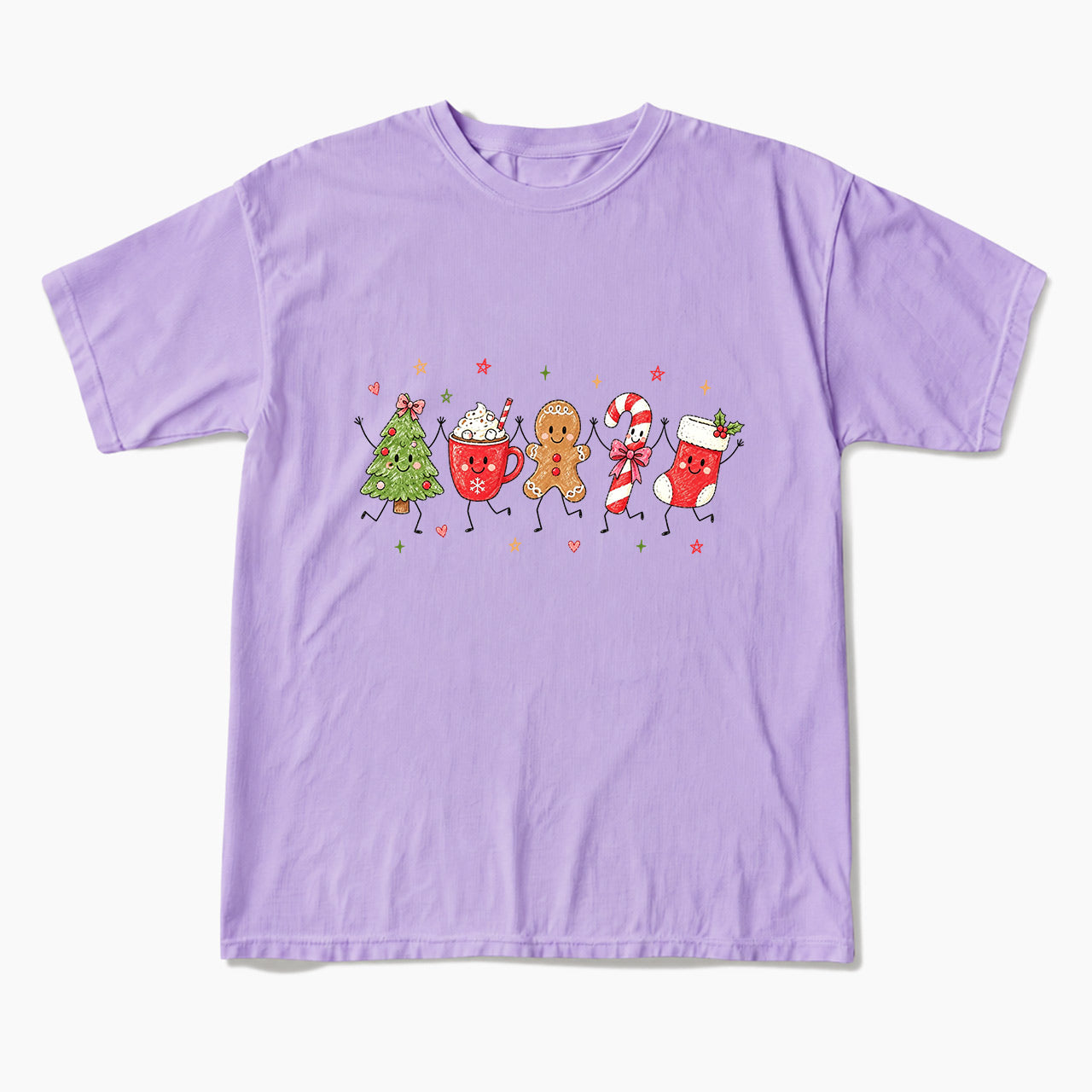 Cute Stick Figure Christmas T Shirts