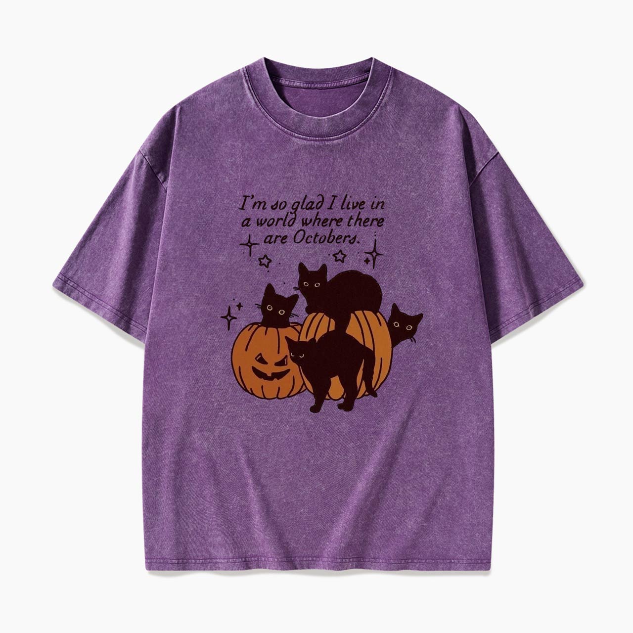 I am so glad I live in a world where there are Octobers Washed Tees