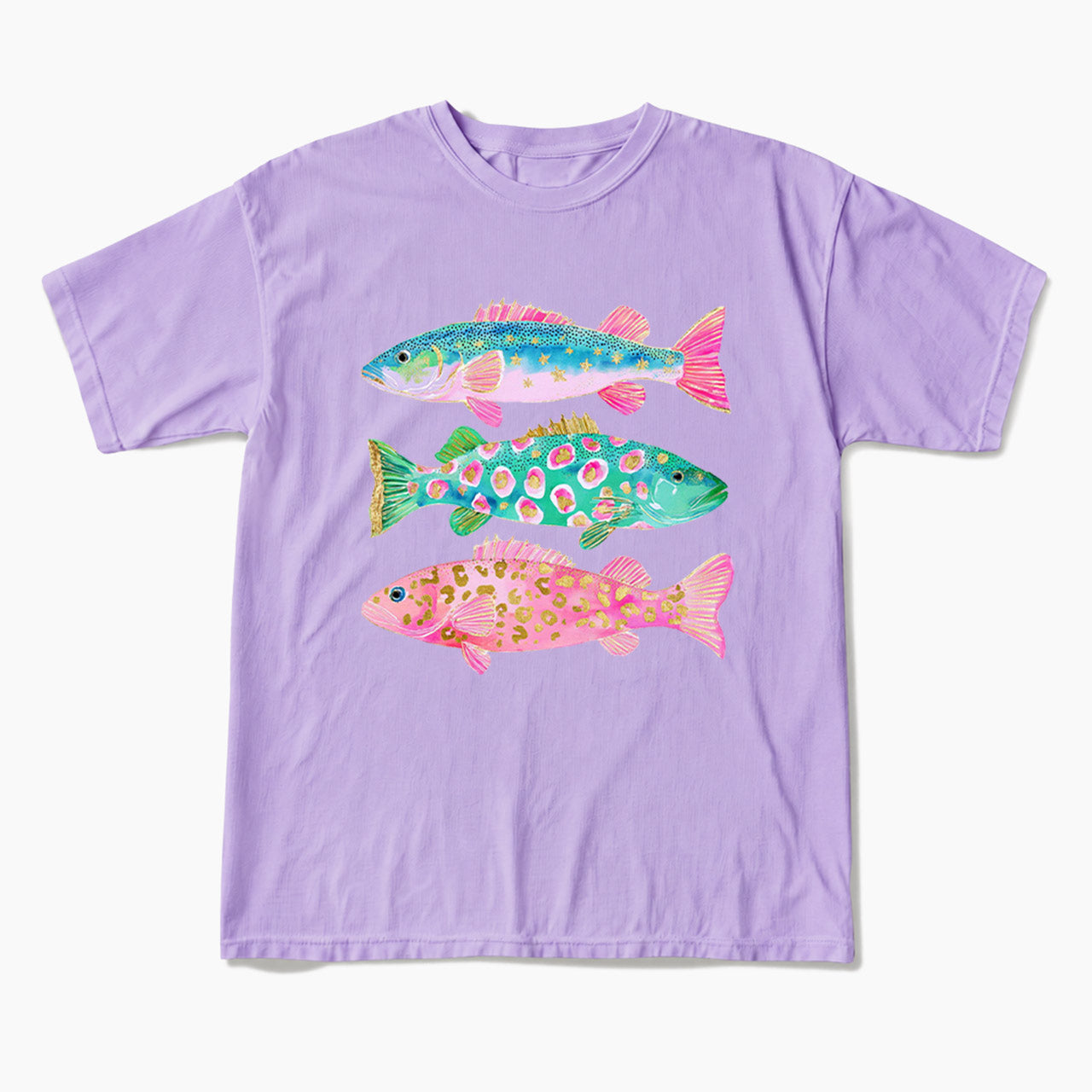 Colorful Fish T Shirts