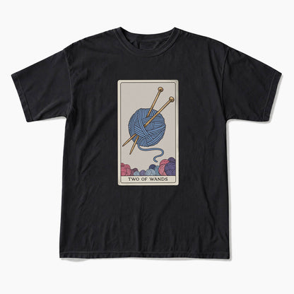 Two of Wands Tarot Card T Shirts