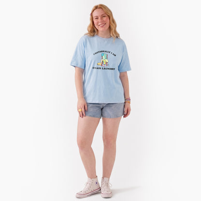 Emotionally I Am Chair Laundry T Shirts