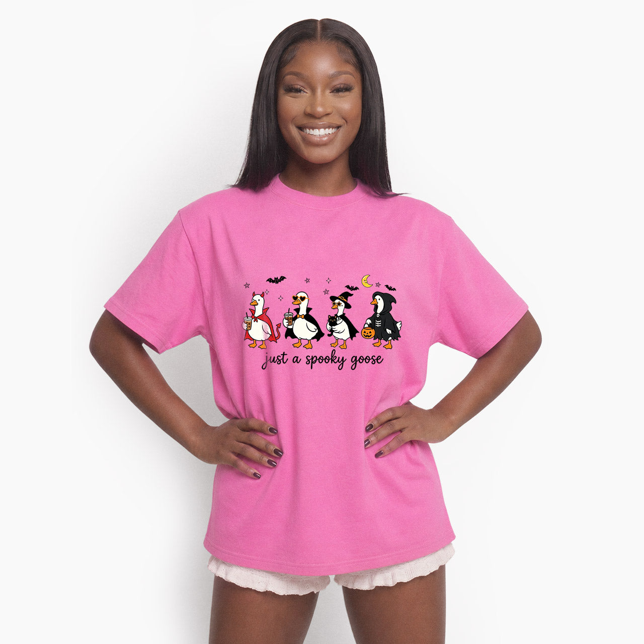 Just a Spooky Goose Halloween T Shirts