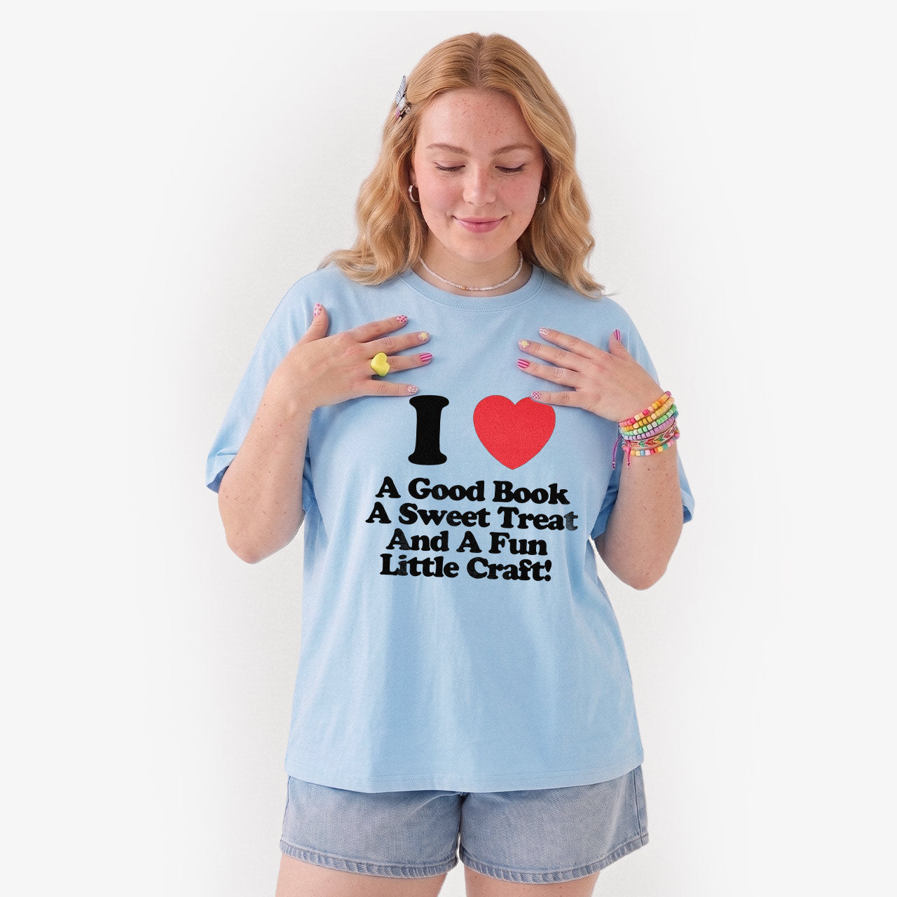 I Love Books Treats And Crafts T Shirts