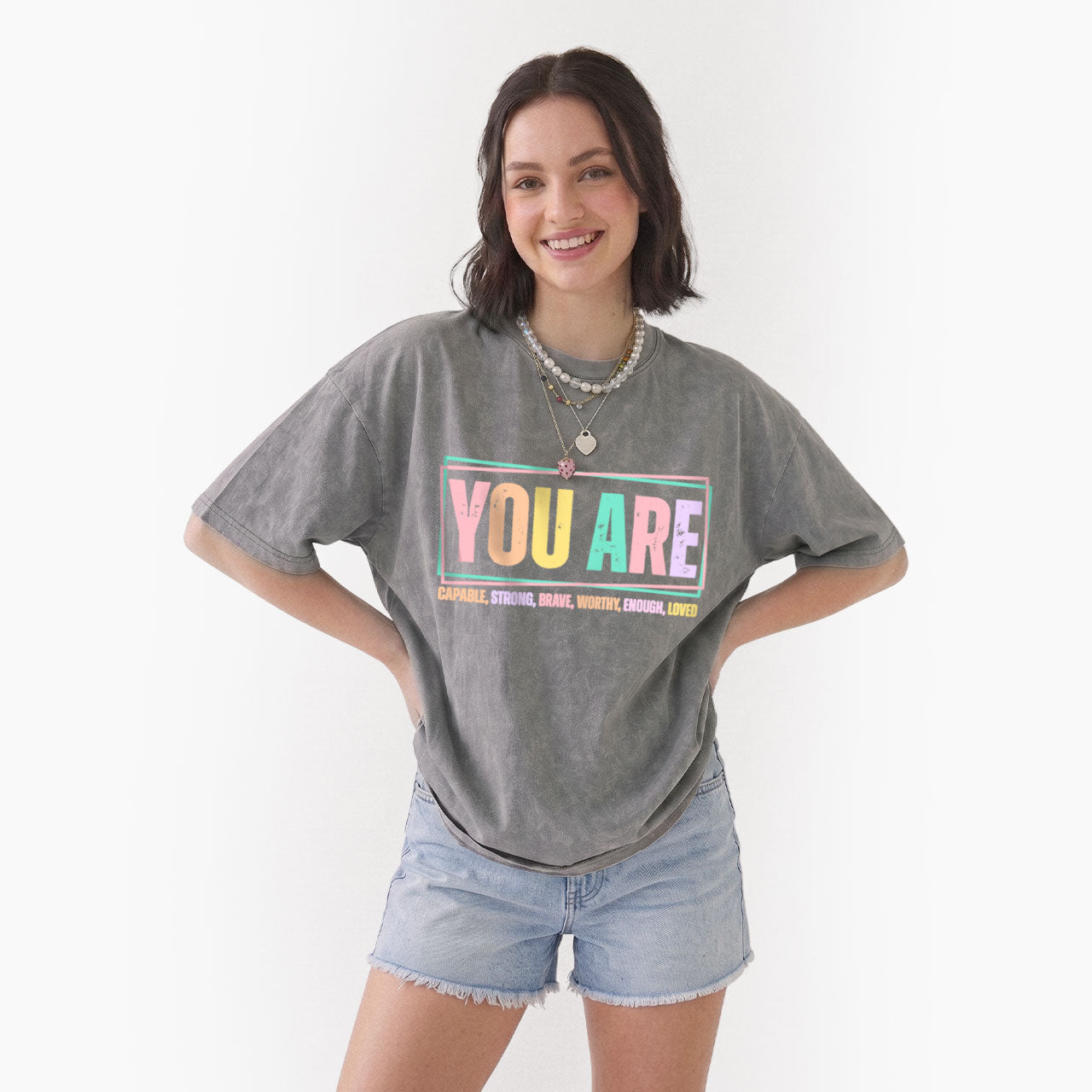 You Are Inspirational Washed Tees