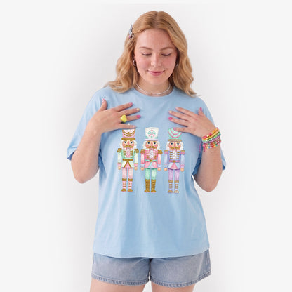Pastel Soldier Christmas T Shirts
