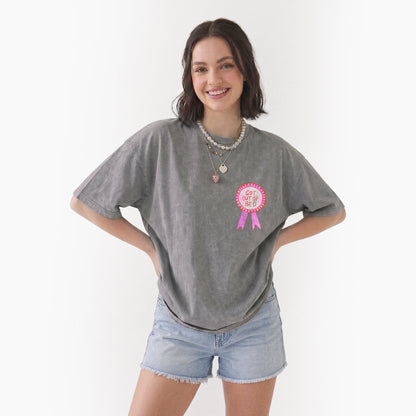 Got Out of Bed Washed Tees