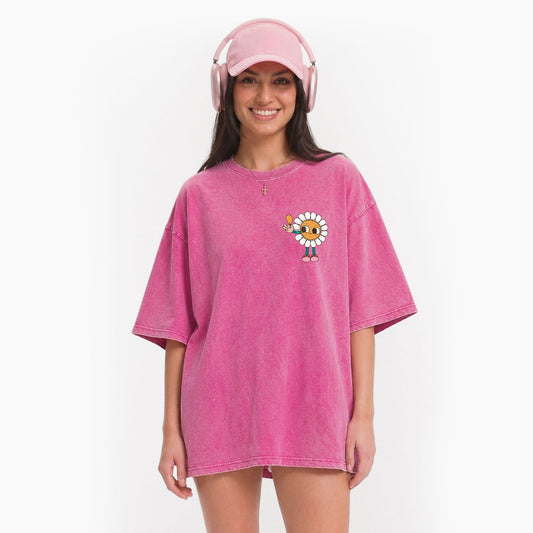 It is Okay To Two Sides Washed Tees