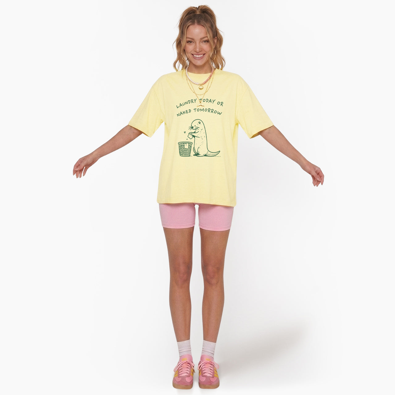 Laundry Today or Naked Tomorrow T Shirts