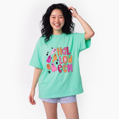 Ghost Doodle Halloween T Shirts