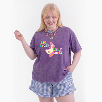 Let Loose Silly Goose Washed Tees