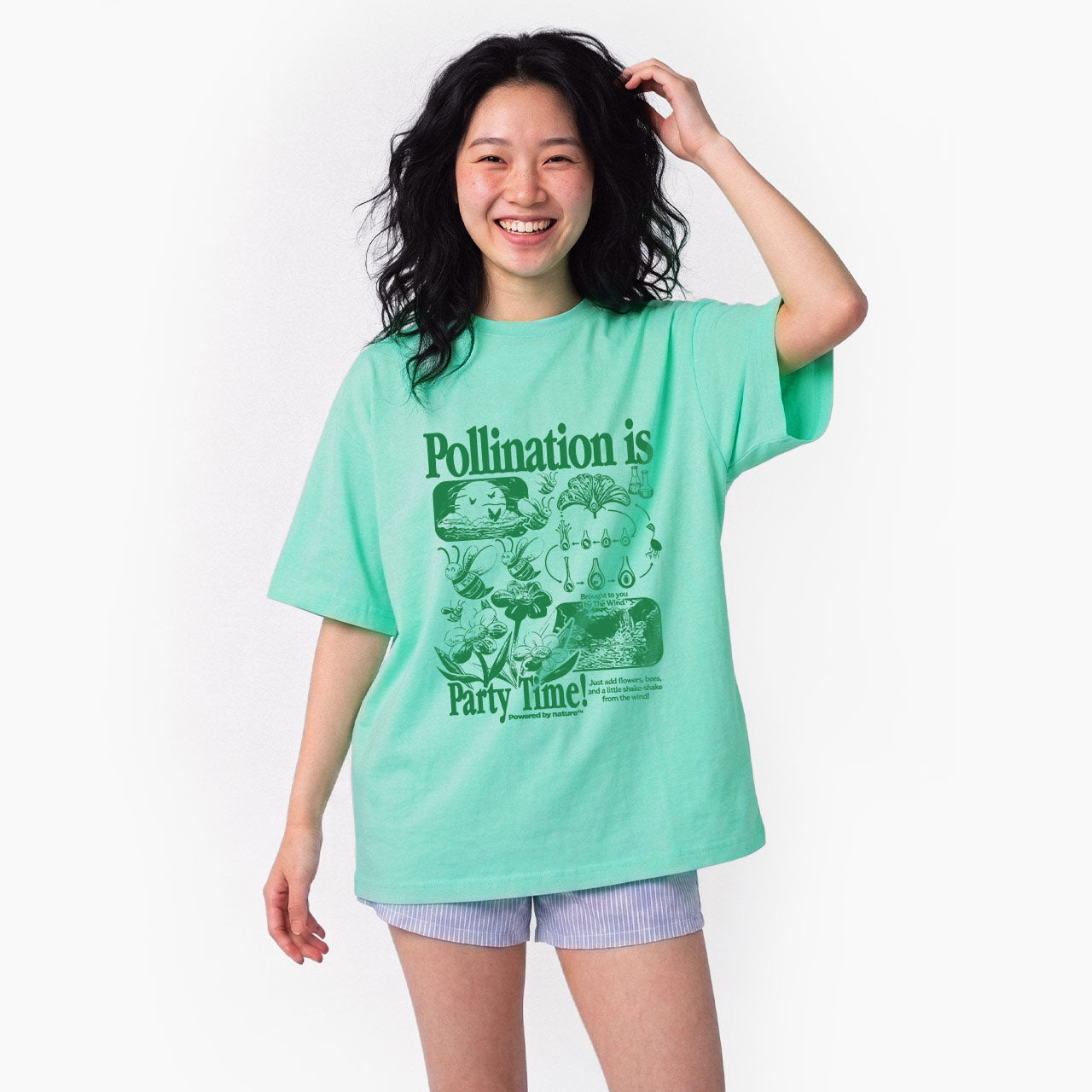 Bee Pollination Vintage T Shirts