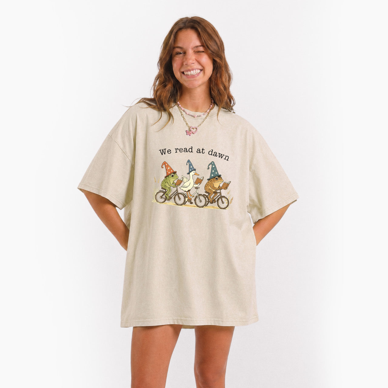 We Read at Dawn Washed Tees