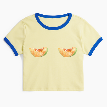 Sweet Melon Mood Ringer Tee