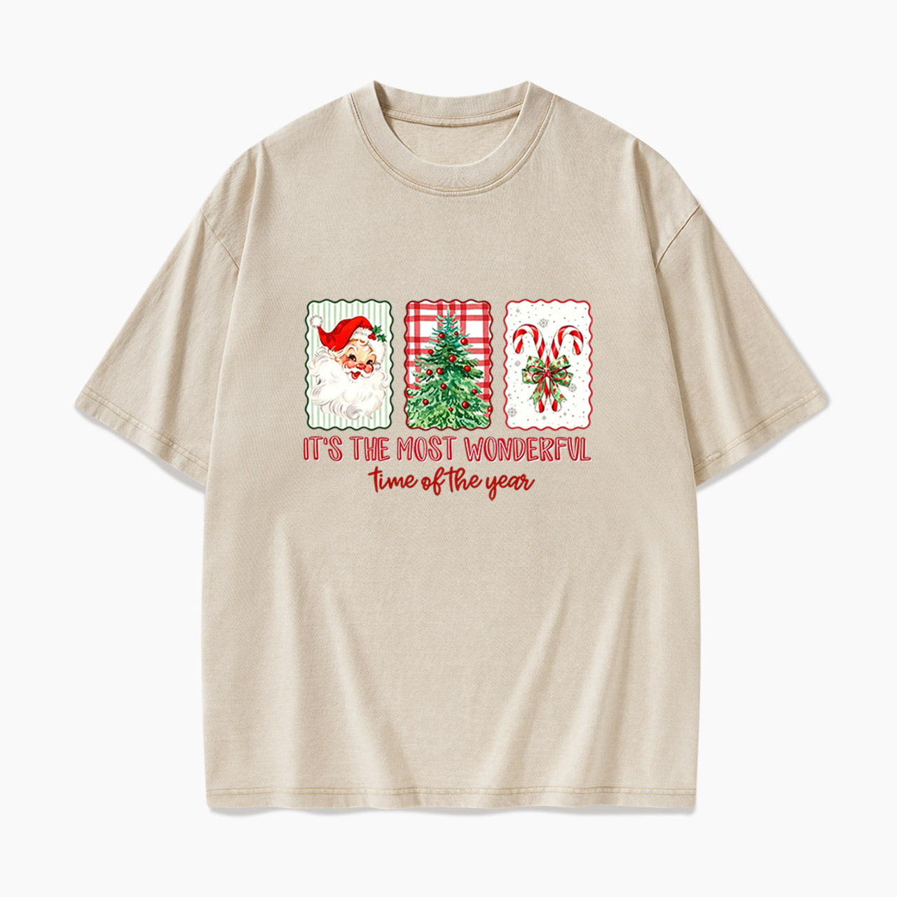 It is the most Wonderful Time of the Year Christmas Washed Tees