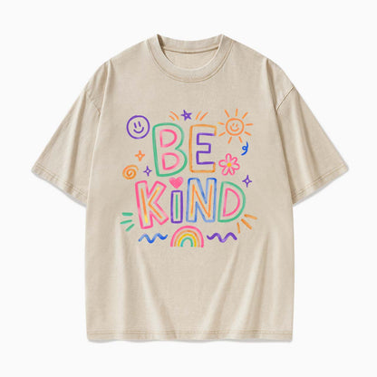 Be Kind Colors Washed Tees