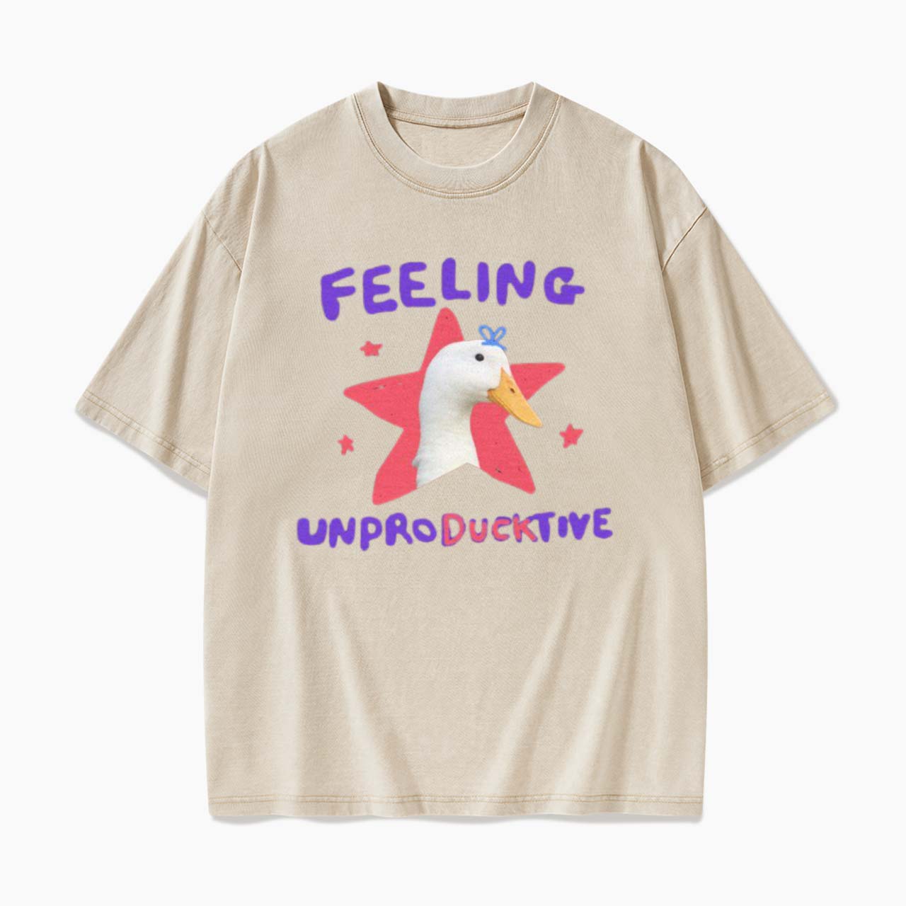 Feeling Unproducktive Washed Tees