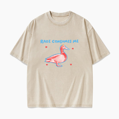 Rage Consumes Me Washed Tees