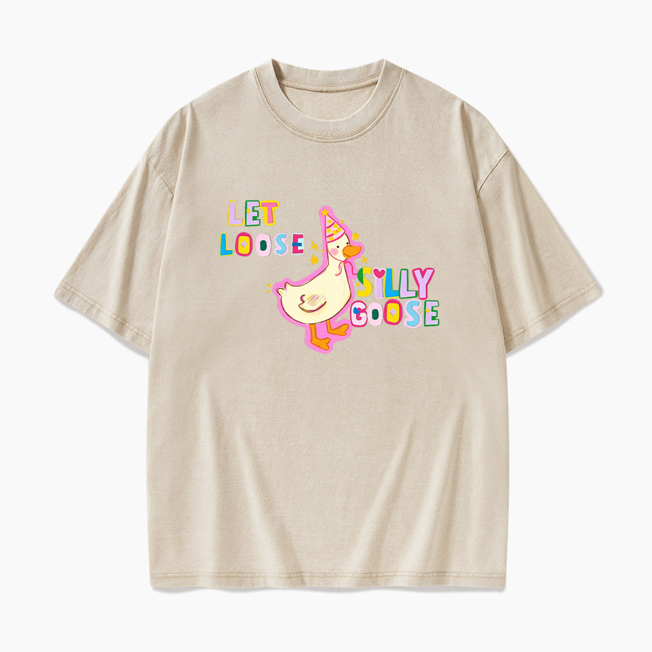Let Loose Silly Goose Washed Tees