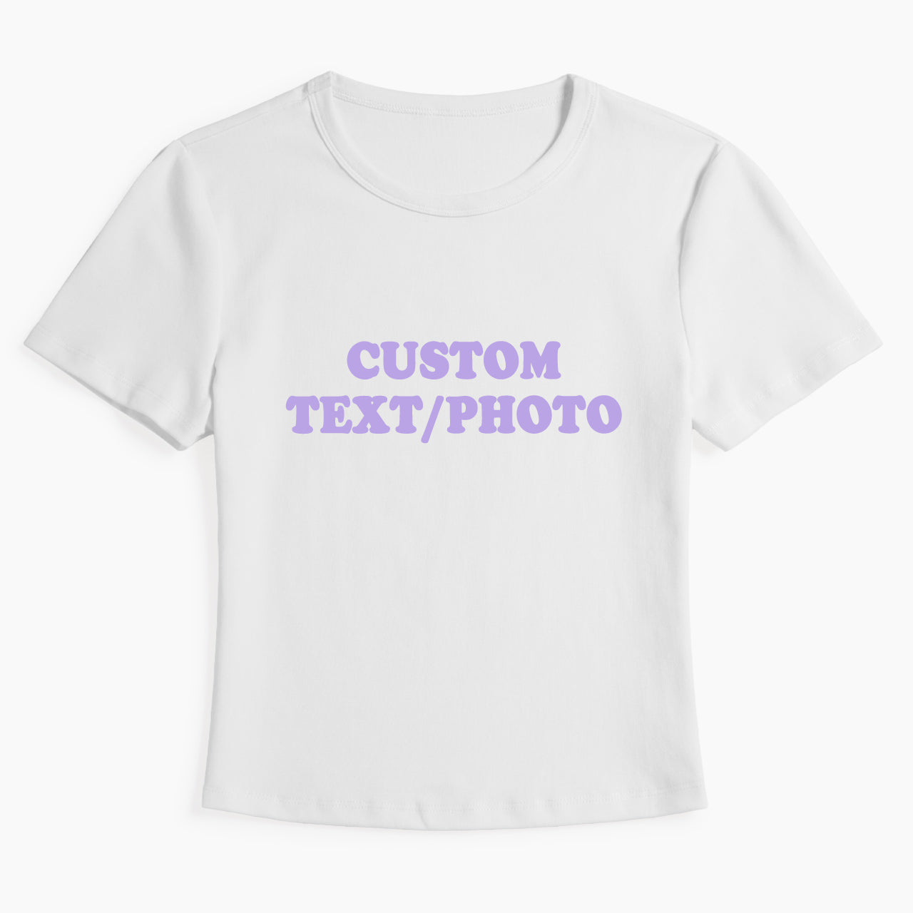 Custom Personalized Text Photo Baby Tee Jellypine