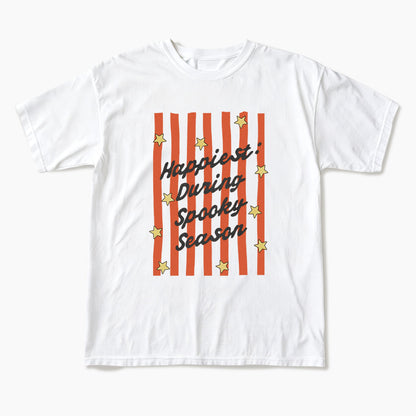Happiest During Spooky Season T Shirts