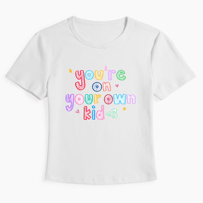 Stand On Your Own Two Feet Baby Tee