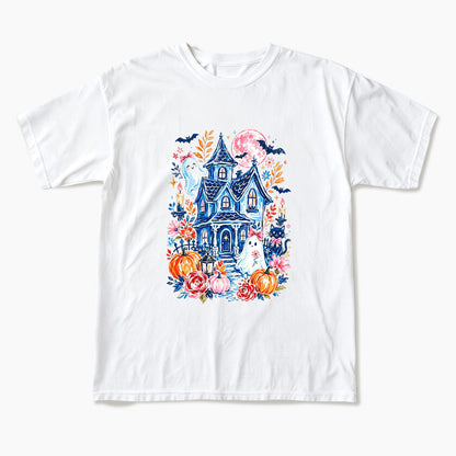 Haunted House Halloween T Shirts