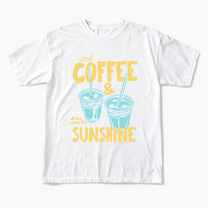 Iced Coffee and Sunshine T Shirts