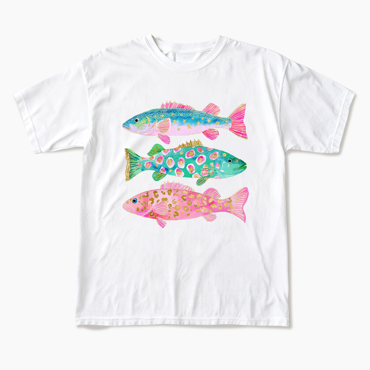 Colorful Fish T Shirts