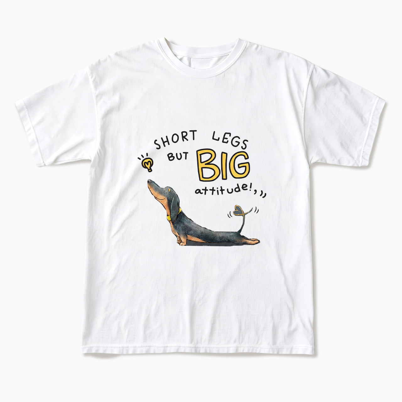Short Legs But Big Attitude Wiener Dog T Shirts