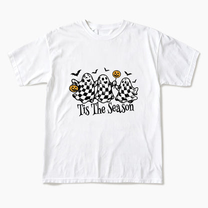 Ghosts Tis The Season Halloween T Shirts