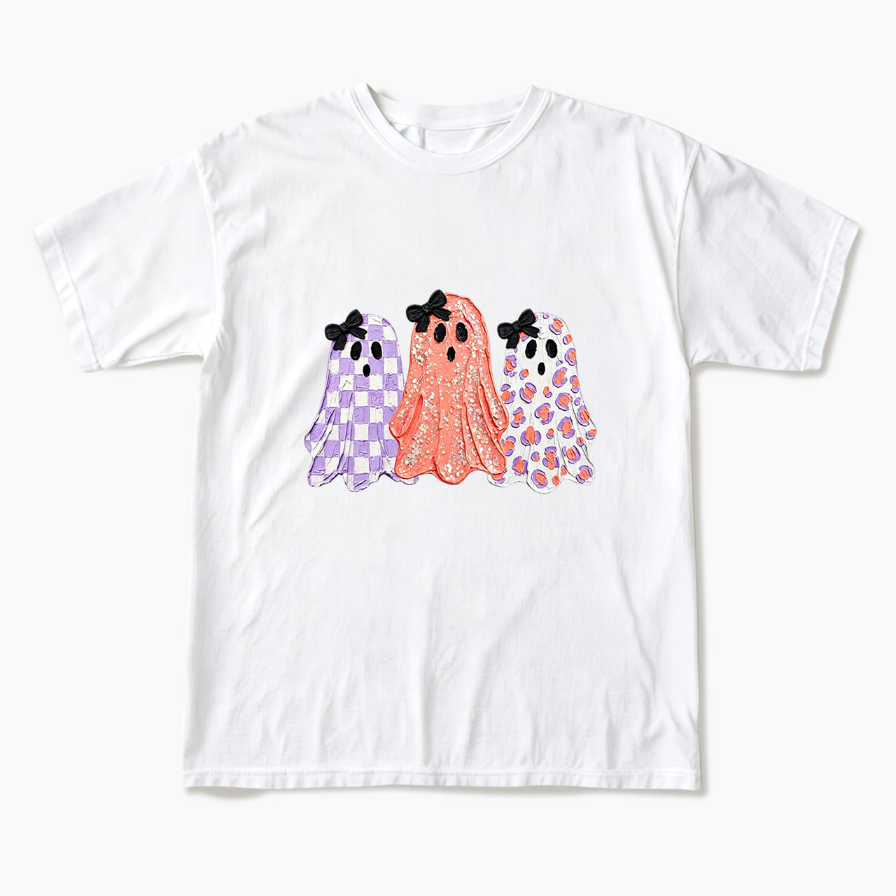 Pastel Ghost Trio Halloween T Shirts