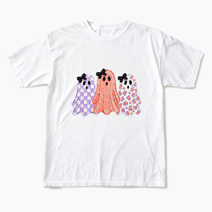 Pastel Ghost Trio Halloween T Shirts