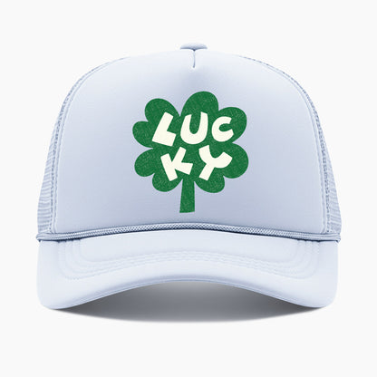 Lucky Clover Trucker Hat