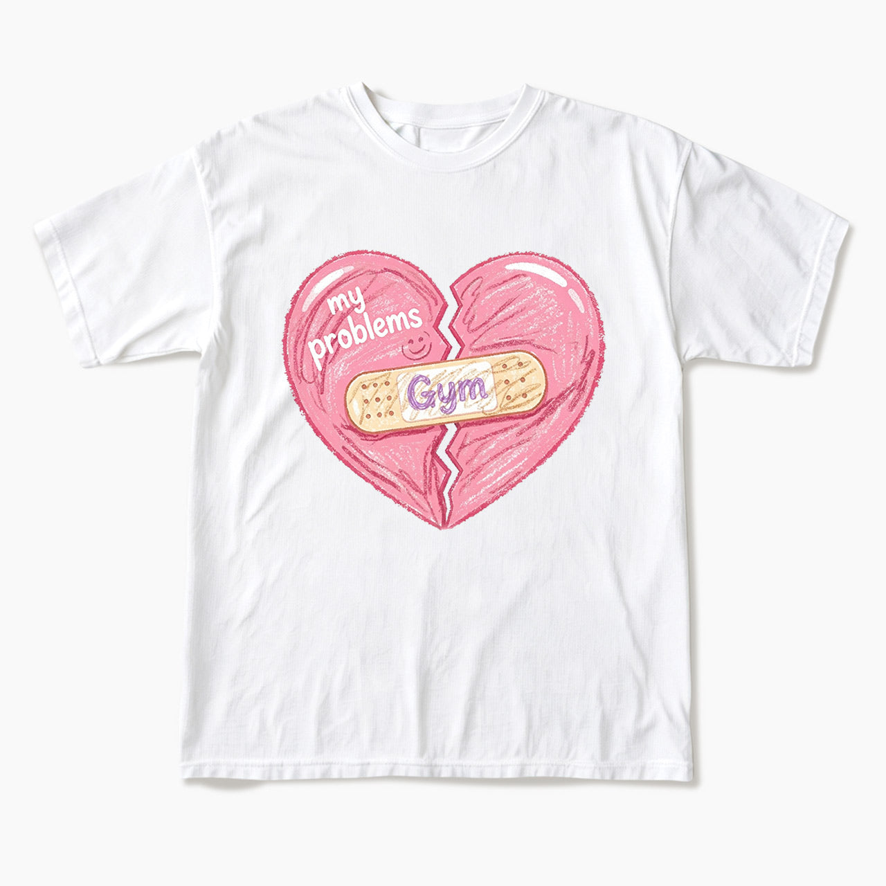 Gym Heals My Broken Heart T Shirts
