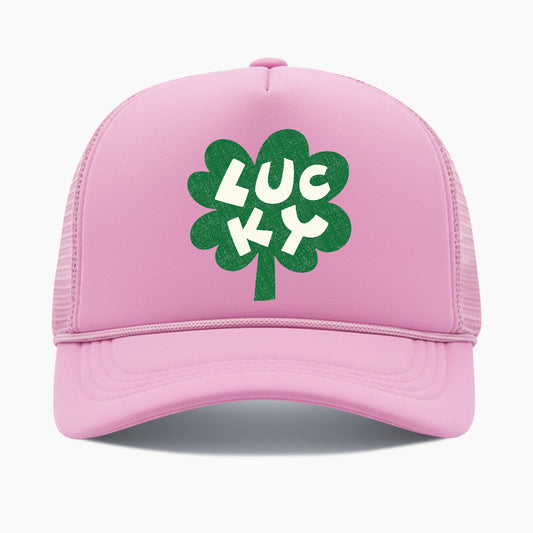 Lucky Clover Trucker Hat