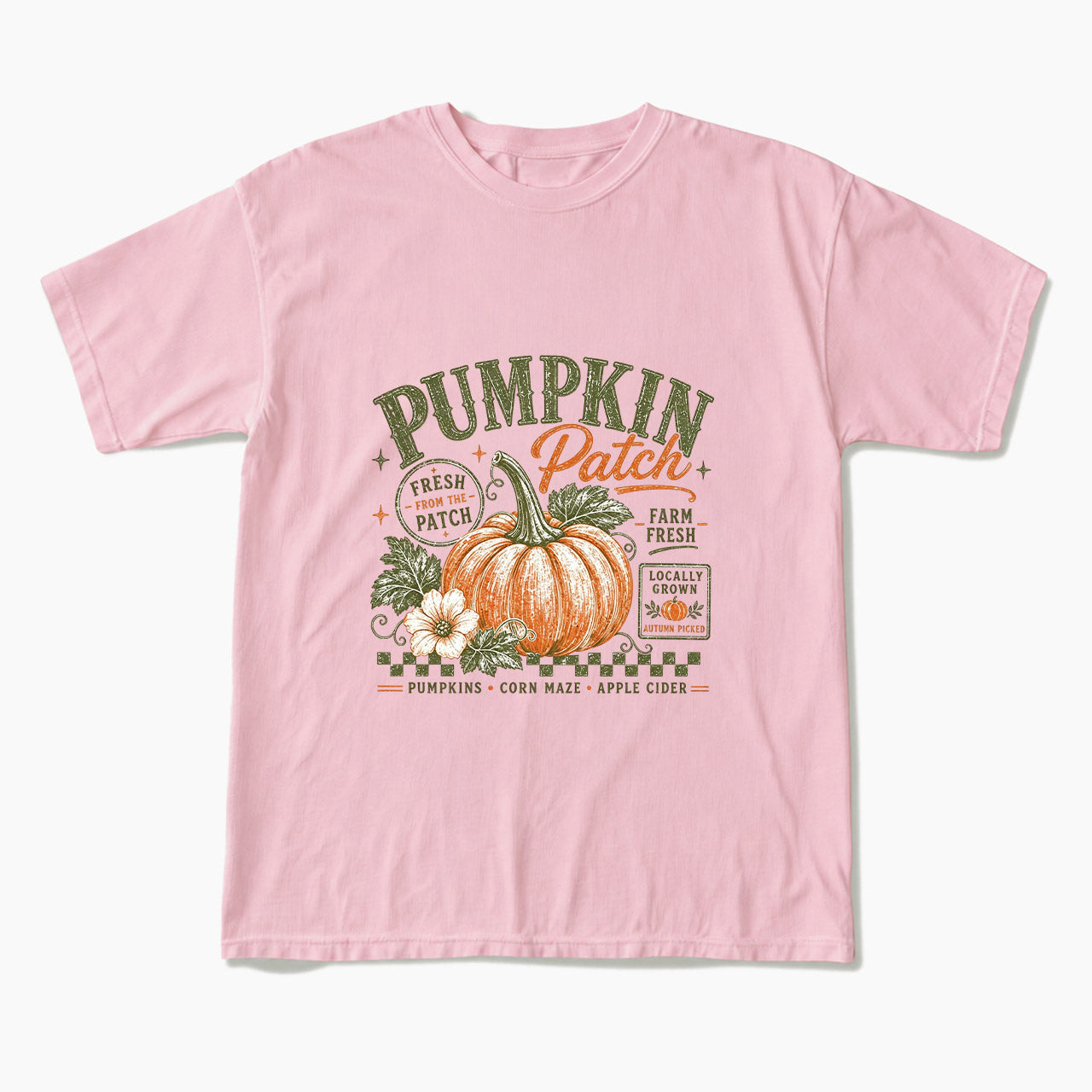 Retro Pumpkin Patch Halloween T Shirts
